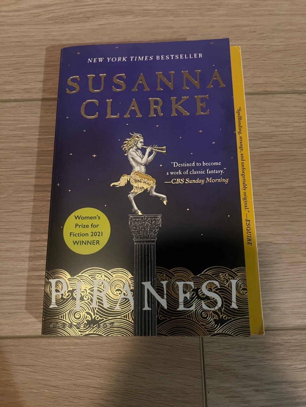 Barnes & Noble Purple and Gold 'Piranesi' Decorative Coffee Table Book